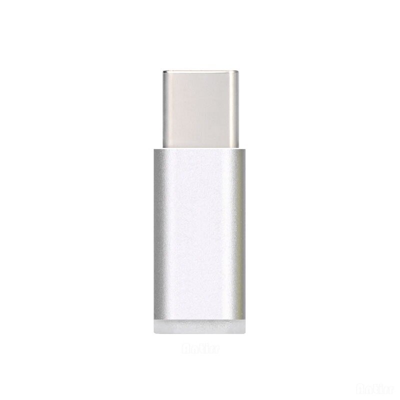 Adaptateur de chargeur Antirr, prise Jack type-c, câble convertisseur de charge pour Xiaomi mi6, Macbook Letv, Lenovo Zuk Z1, Google Nexus 5X 6P: Argent