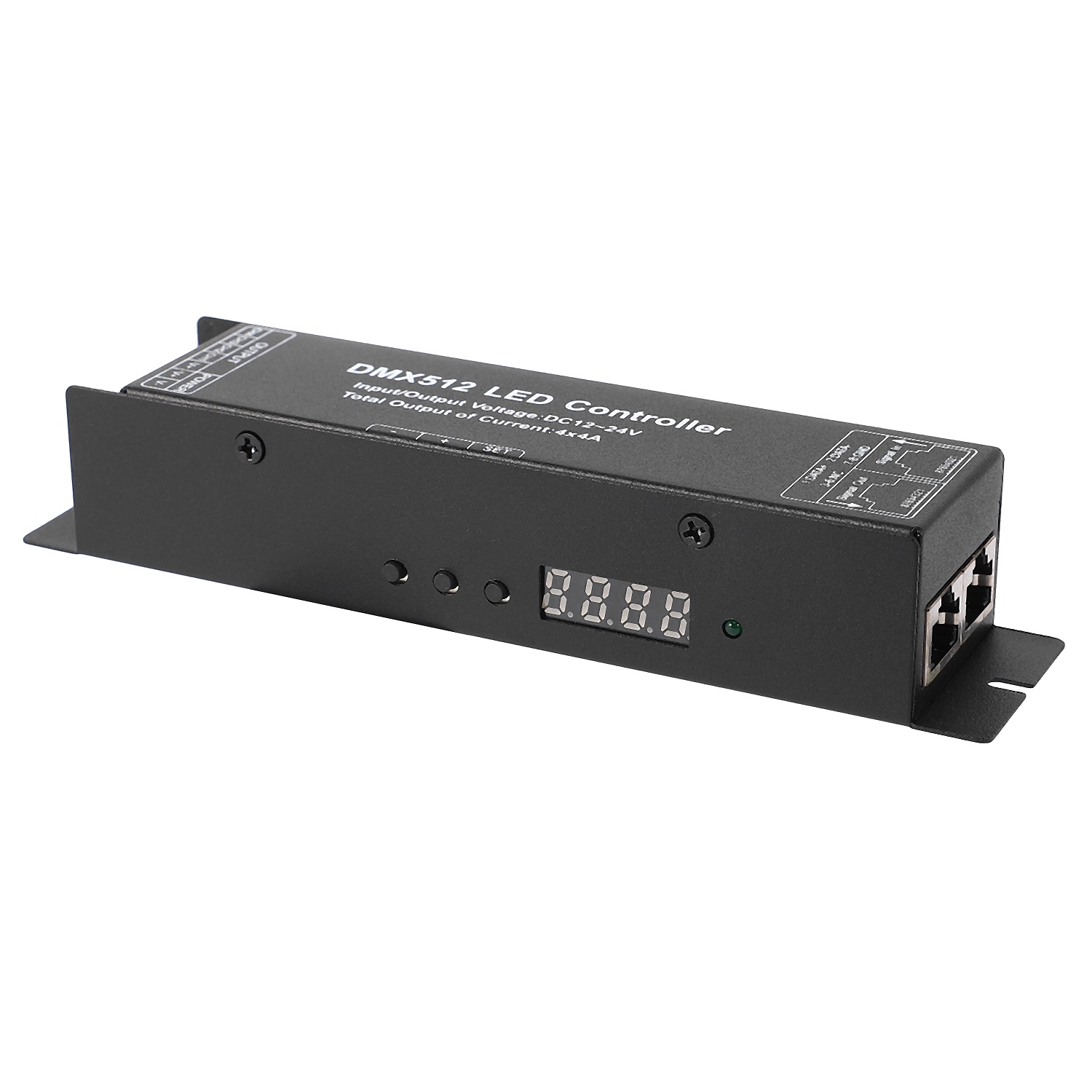 Dmx 512 Decoder Driver Dmx512 Rgbw Controller For Rgbw Led Strip Light 12V-24V: Default Title