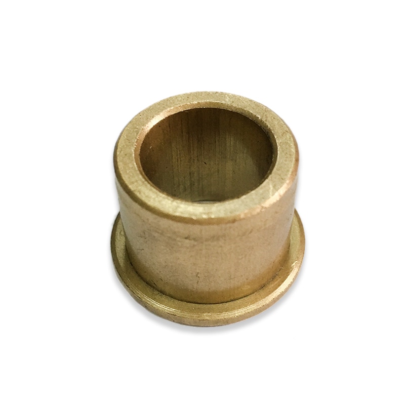 5PCS ID 2 3 4 5 6 8mm Flanging Self-Lubricating Bearing Powder Metallurgy Oil Copper Bushing Guide Sleeve with Stepped Flange