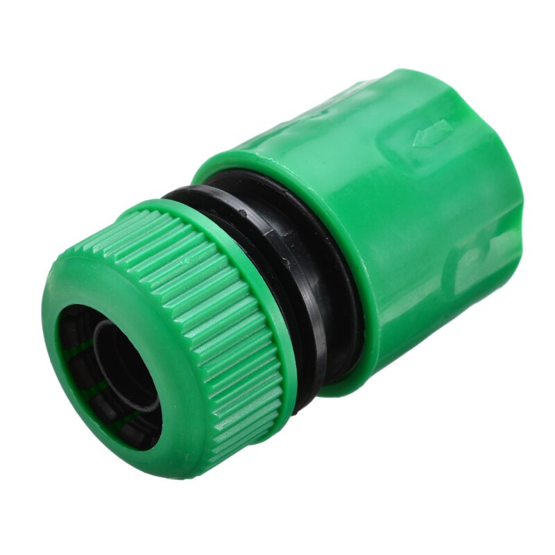 Connecteur de raccordement de tuyau vert, 5.5x3.2cm, 1/2 ", 5 pièces, pour le jardin, l'irrigation, le balcon, les fleurs