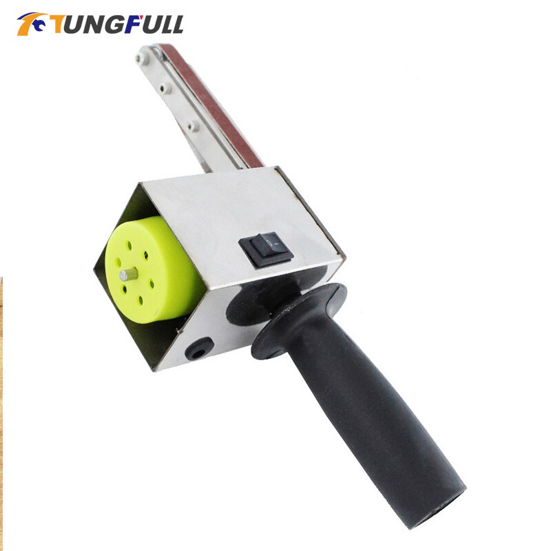 Handheld Belt Sander Machine Polish Tool Mini Sanding Machine Sander Polisher Polishing Grinding Machine For Wood Metal