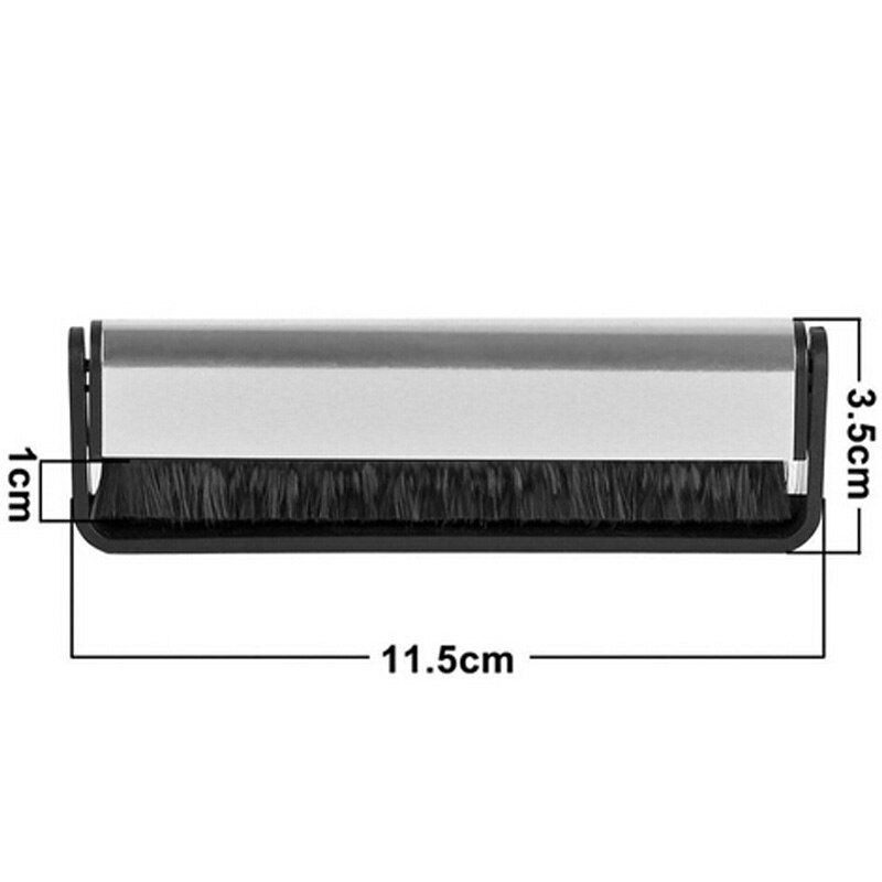 lecteur de platine utile accessoire en Fiber de carbone disque nettoyant brosse de nettoyage vinyle Anti-poussière statique brosse pour CD/LP