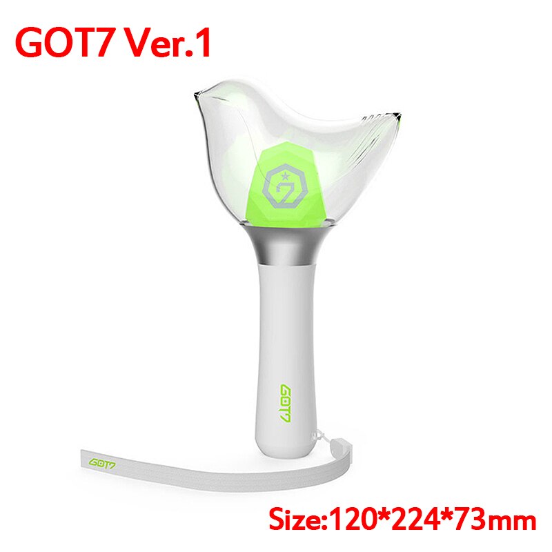 Korea LED Lightstick Light Stick Concert Glow Lamp Fluorescent Luminous Support Flashlight Glow Lamp Concert Fan Collection: GOT7 Ver.1