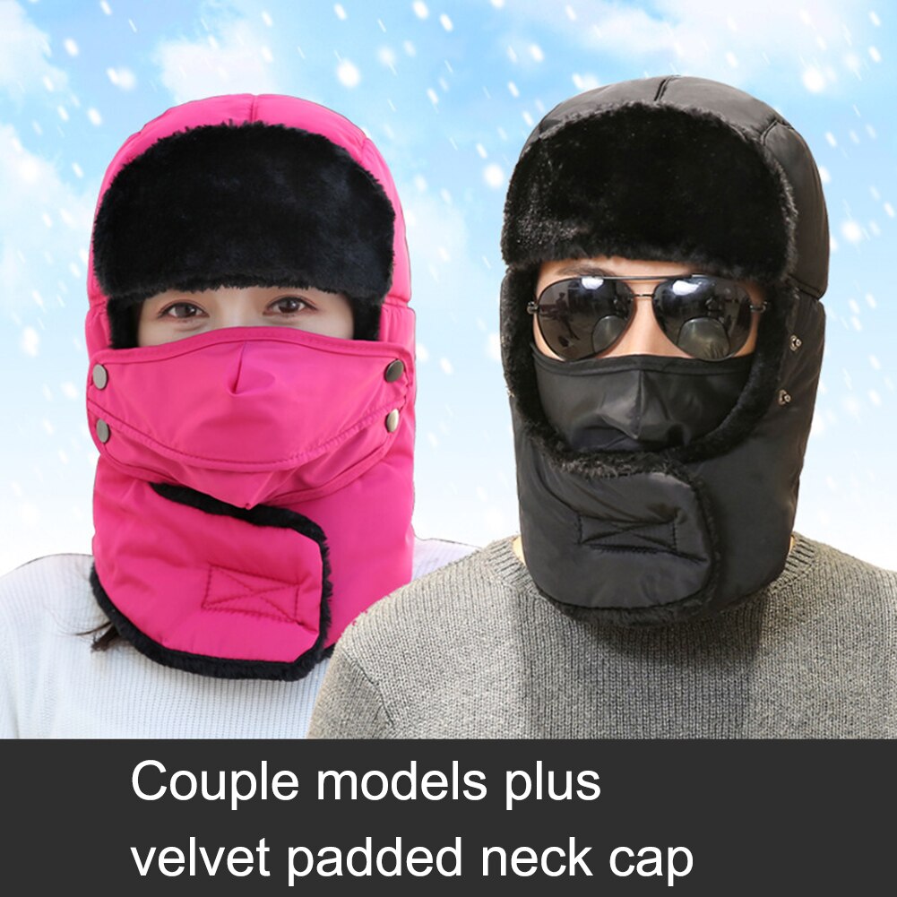Ski Kalt Kappe Winter warm Hütte Windschutz Verdickt Schal Motorrad Maske Haube Halten Hütte Winddicht Skifahren Hüte