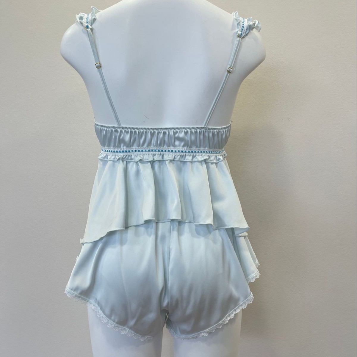 Kawaii Night Suits Sexy Nachtkleding Pyjama vrouwen Ijs Zijde Halter Jarretel Slaap Tops met Borst Pad Shorts Tweedelige set