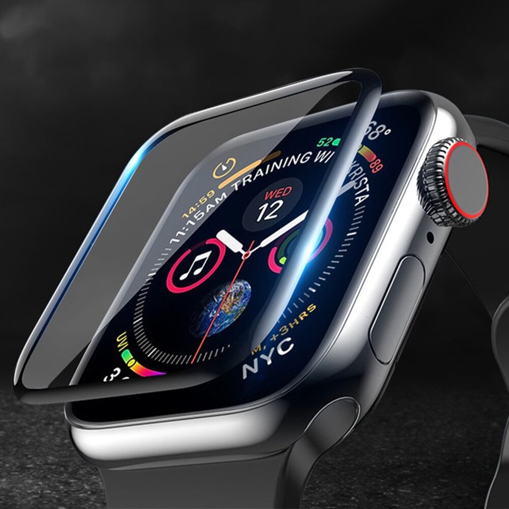 Screen Protector Voor Apple Watch 45 Mm 41Mm 41 45 Mm Iwatch 9D Hd Zachte Film Horloge Accessoires Apple Watch Serie 7