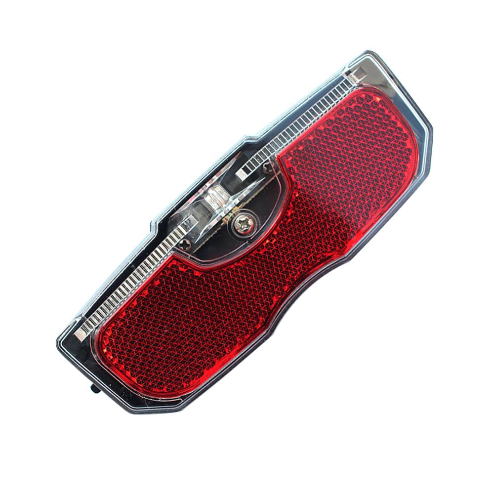 Fietsen Fiets Achter Reflector Achterlicht Fiets Licht Voor Bagage Rack Geen Batterij Aluminium Reflecterende Licht