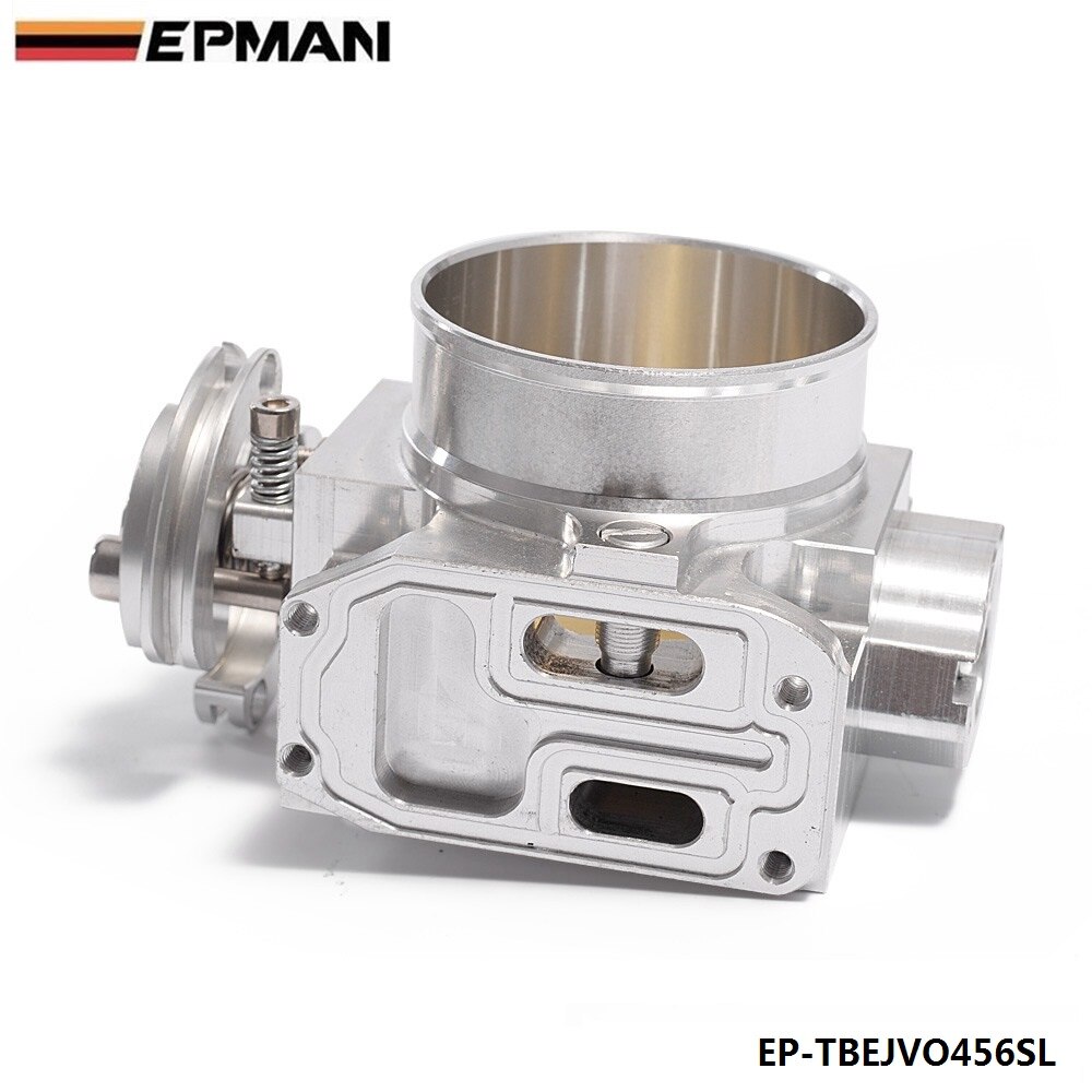 Aluminum Intake Manifold 70mm Throttle Body Performance Billet For Mitsubishi Lancer Evo 4 5 6 4g63 EP-TBEJVO456SL