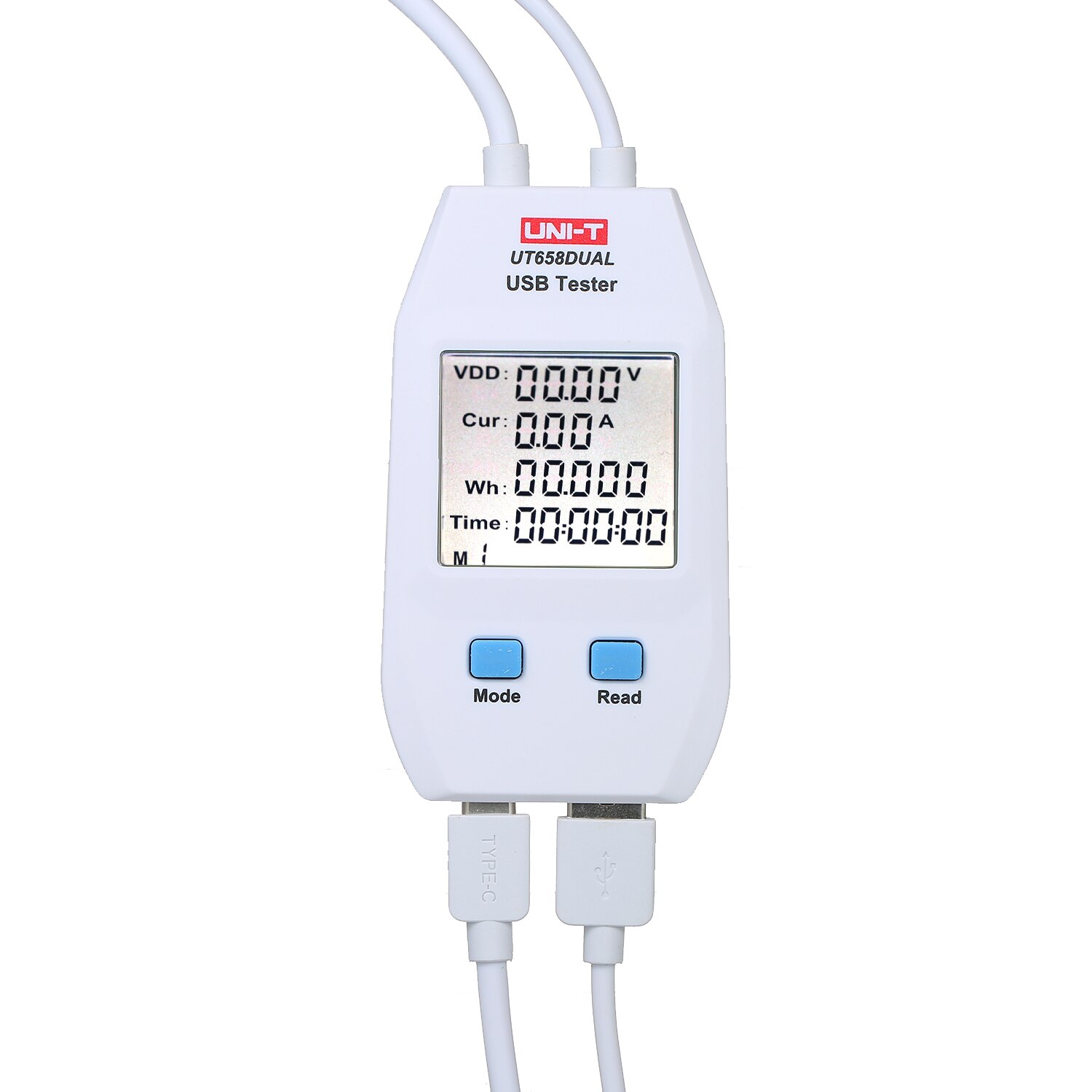 USB Power Meter LCD USB Tester Detector Voltmeter Ammeter Digital Power Capacity Tester