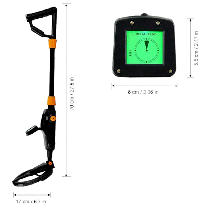 MD1008A Underground Metal Detector Gold Detectors Treasure Hunter Tracker Seeker Metal Circuit Detector with Sound Alarm