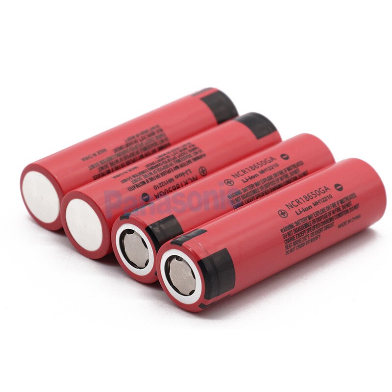 original NCR 18650GA 30A discharge 3.7V 3500mAh 18650 rechargeable battery for toy flashlight flat-top lithium battery