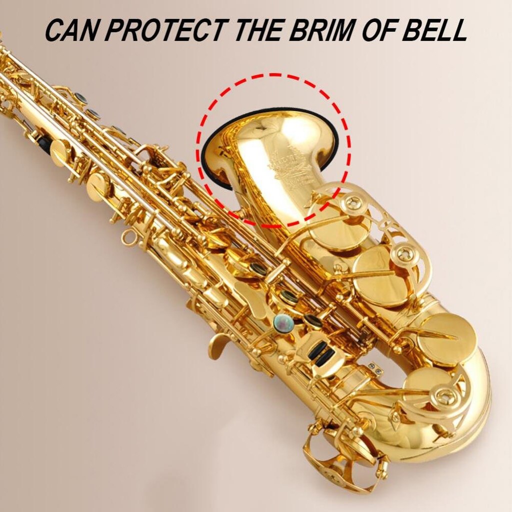Tenor saxofon mute ring sax silincer protecor udskiftningsring tilbehør