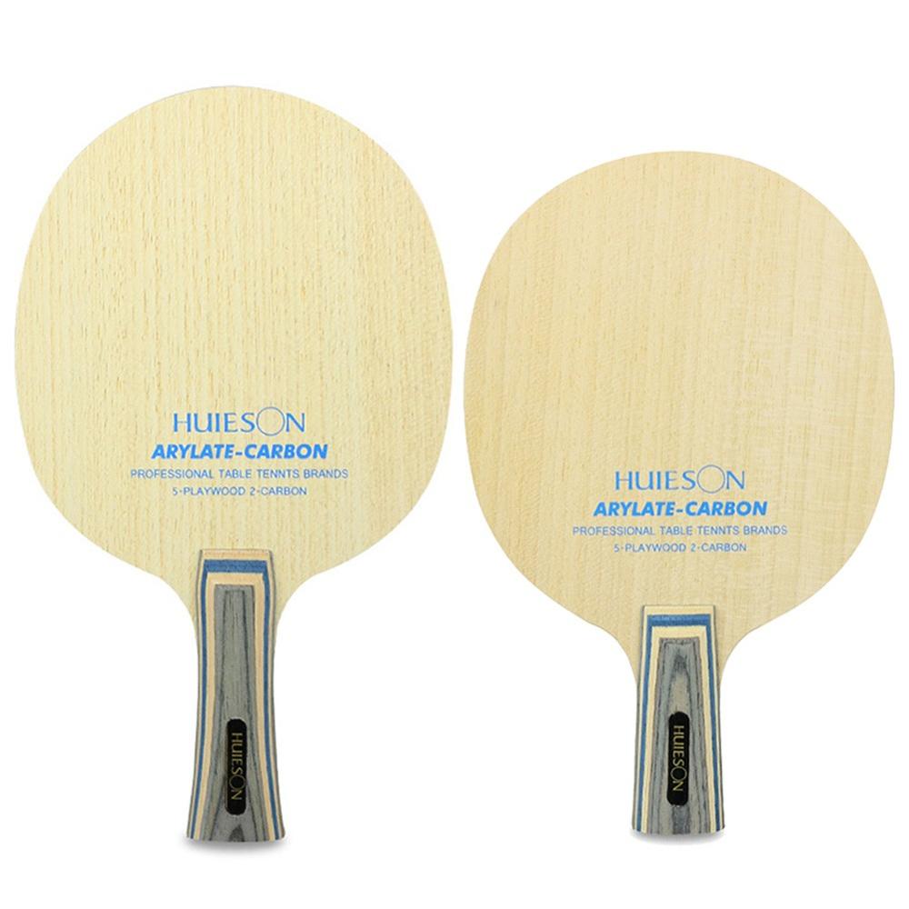 Arylate Carbon Table Tennis Paddle 6.4mm Fast Attack Loop Ping Pong Bat Racket Shakehand Penhold Optional