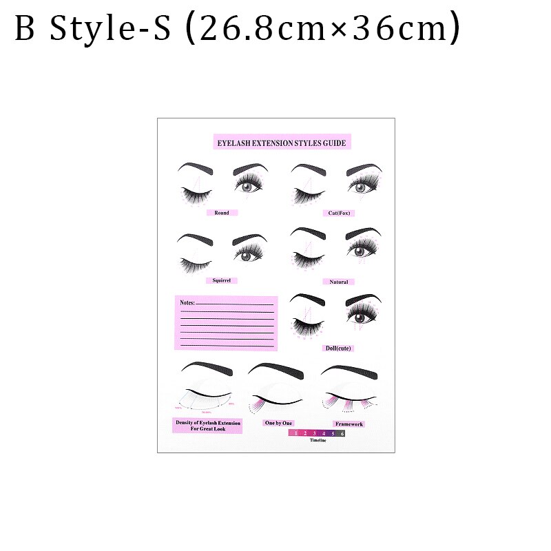 Eyelash Decoration Posters and Prints Salon Makeup Lash Extensions Wall Paintings Eyelash Abstract Art Picture Beauty Shop Decor: B Style S No frame
