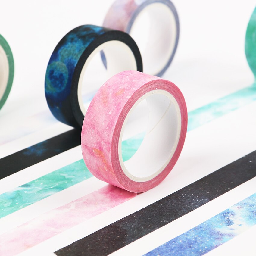 Jeugd Fantastische Droom Aquarel Decoratie Papier Washi Tape Diy Dagboek Planner Plakboek Afplakband 7 Stijlen
