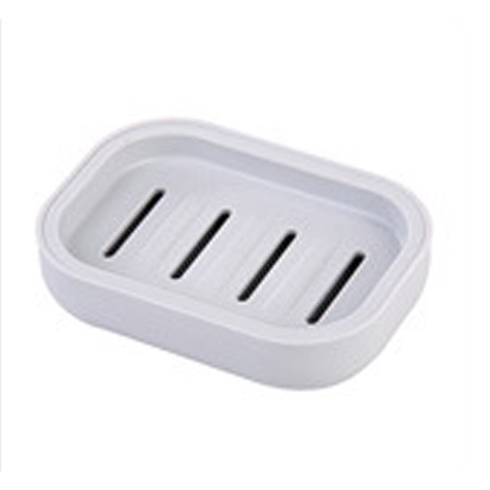 Soap Dishes Bathroom Dish Plate Case Home Shower Travel Hiking Holder Container Soap Box Plastic Soap Box Dispenser Soap Rack: Blue