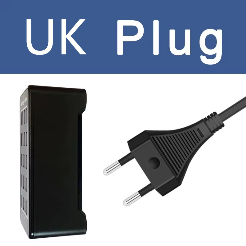 USB Lader 10/20/25/30 Poorten HUB 150W Universele Muur Desktop Snelle Laadstation Dock voor Mobiele Telefoon Power Adapter: Wit Zwart Roze Blauw Paars Bruin Geel Buff Groen Grijs Goud Koraal / Br