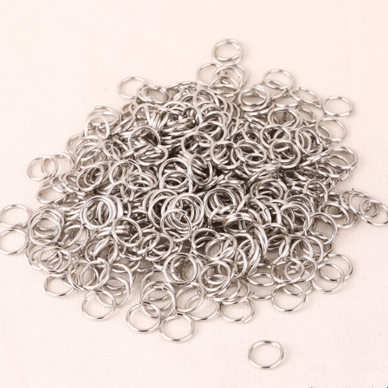 200 Uds anillos trenzados para el cabello accesorios anillos trenzados Clips de lazo para cabello para mujeres y niñas rastas Hip-Hop DIY trenza anillos: Rhodium