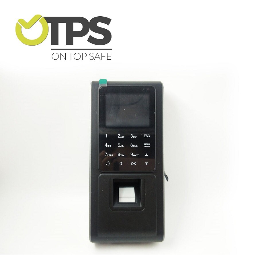 OTPS Standalone office biometric Fingerprint and Time Attendance Machine for Access Control System: 125KHz version Black / EU Plug