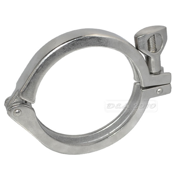 3" Tri Clamp Clover for 89MM OD Ferrule Stainless Steel SS SUS 316