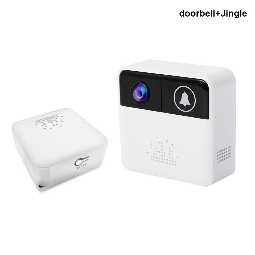 TUYA WiFi Deurbel Camera 1080P Outdoor Video Deurbel AC Power Alexa Mini Deurtelefoon Waterdicht IP65 GoogleHome Smart leven (Color : Option 5