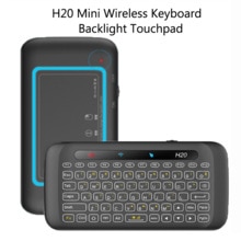 Raspberry Pi H20 Mini Draadloze Toetsenbord Backlight Touchpad, 2.4G Draadloos Toetsenbord