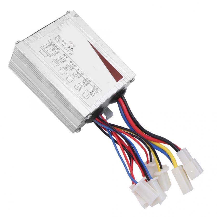 36V 500W E-Bike Geborsteld Motor Controller Kit Scooter Gashendel Regendicht Elektrische Fiets Snelheid Turn Stuur E-Bike Onderdelen