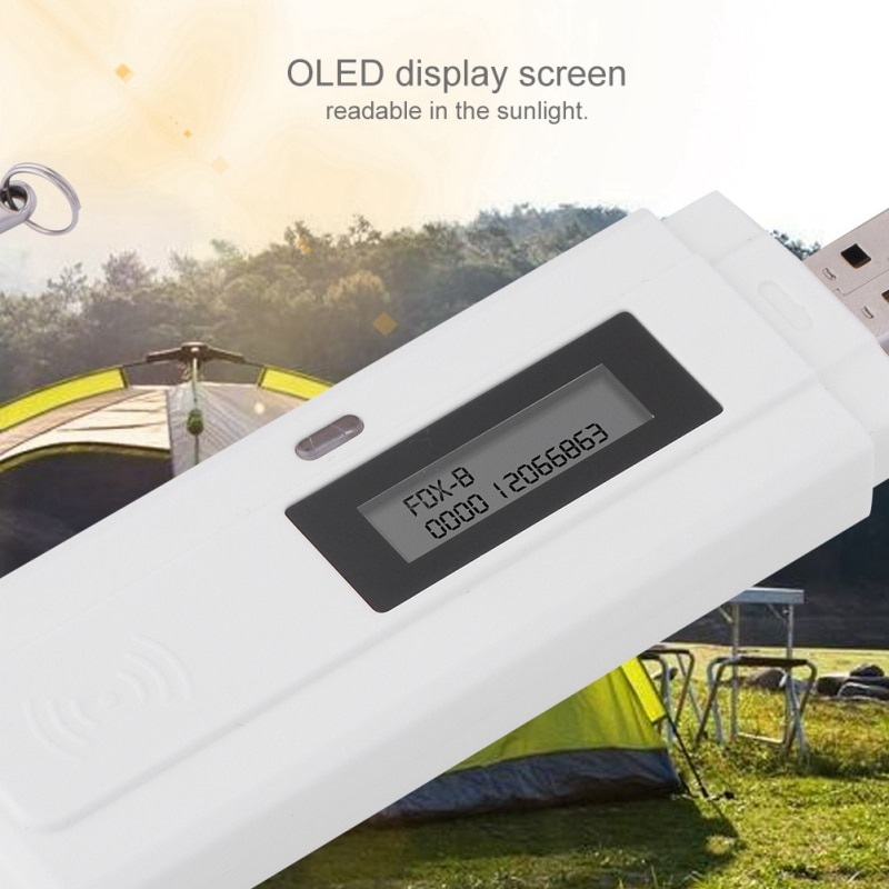 USB Pet Dog Cat Reader Electronic Tag OLED Display FDX-B ISO11784 / 85 EMID 134.2 kHz Low Frequency Ear Tag Scanner ID Reader