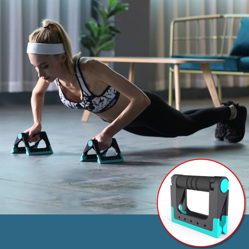 Push Up Stand Thuis Fitnessapparatuur Anti Slip Push Up Frame Borst Spier Training Apparaat Gevoelig