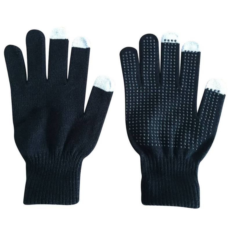 Tablet Screen Touch Gloves Men Women Warm Plus Velvet Thicken Non-slip Gloves for touch screens For Iphone Ipad Samsung Tablet
