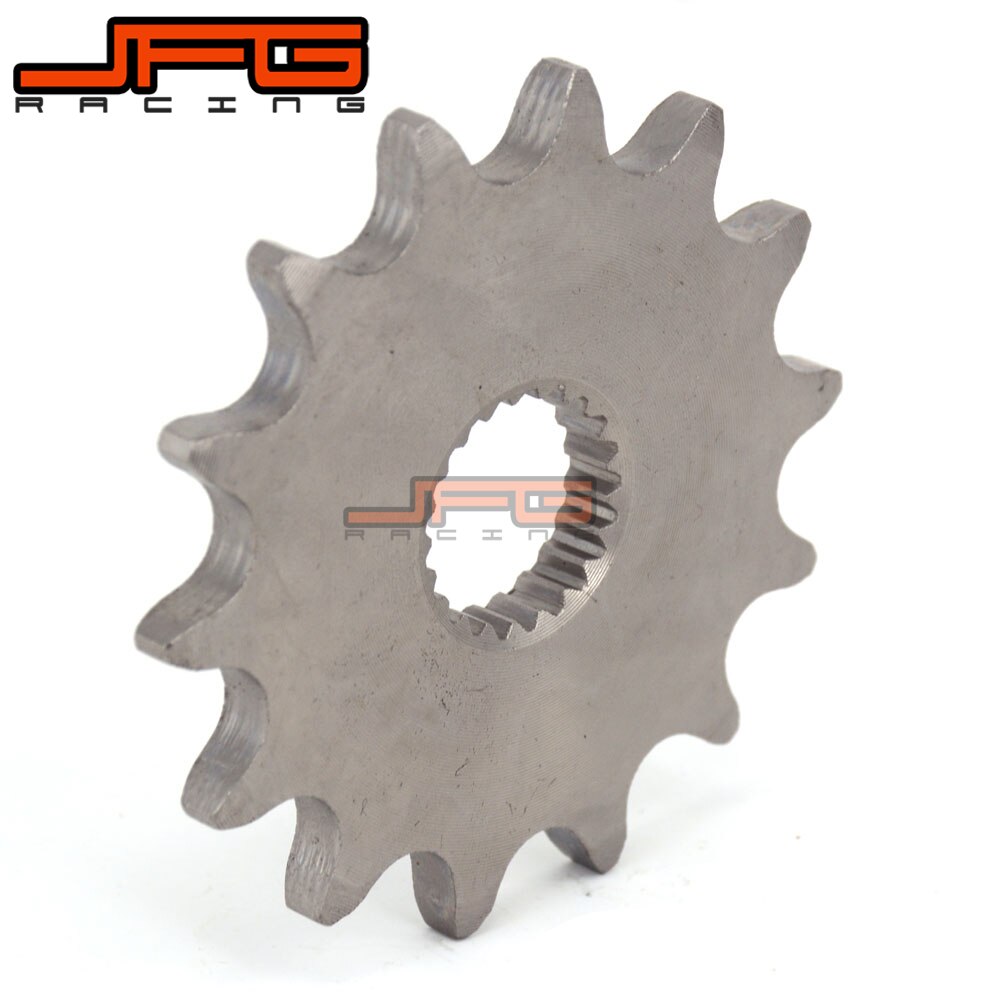 Piñón delantero para motocicleta, accesorio para Motocross, Enduro, Supermotard, 14T, CR CRF CR125R 2004-2007 CRF250R CRF250X 2004