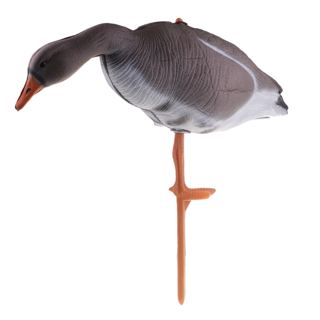 1 Piece Decorative Figure Gray Goose Animal Figure... – Grandado