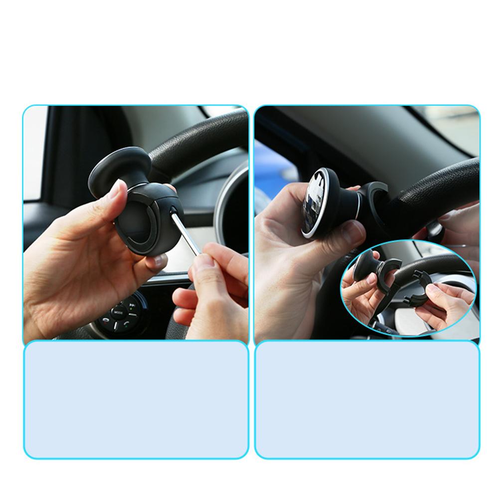 7*5*5 cm Accessorio per auto Aiuto alla guida Installazione semplice Design antiscivolo Compatibilità versatile Rotazione a 360 gradi