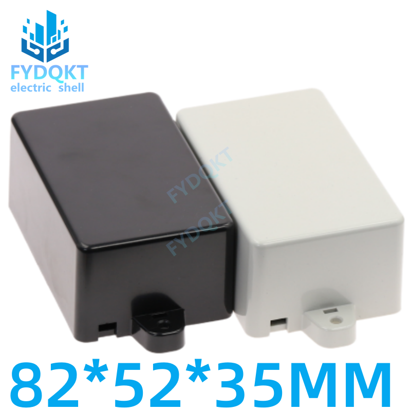 1pcs 82x52x35mm DIY Plastic Electronic Project Box Enclosure Instrument Case Wire Junction Boxes