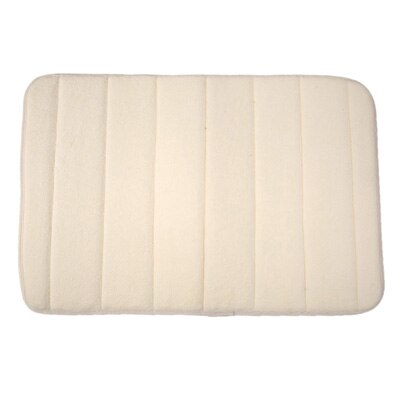 Antislip waterabsorptie badmat shaggy memory foam badmat set keukendeur vloermat tapijt voor toilet 40 x 60cm