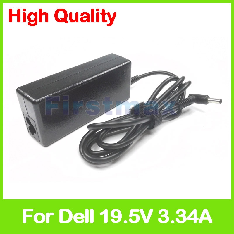 19.5 v 3.34A 65 w laptop AC power adapter oplader voor Dell Inspiron 15 5558 5565 5566 5567 5568 5570 5575 5578 5579 7558 7560 7568