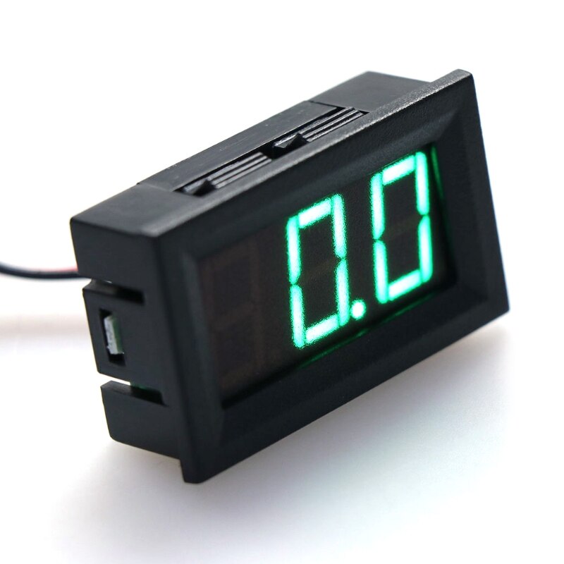 BBT 12V 2-Wire Digital Volt Meter With Blue LED Display
