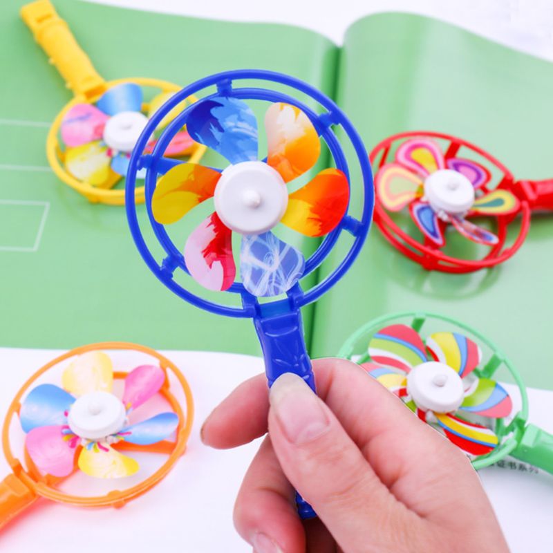 Plastic Color Windmill Children Small Toy Prize Childhood Memories Play Props Toys