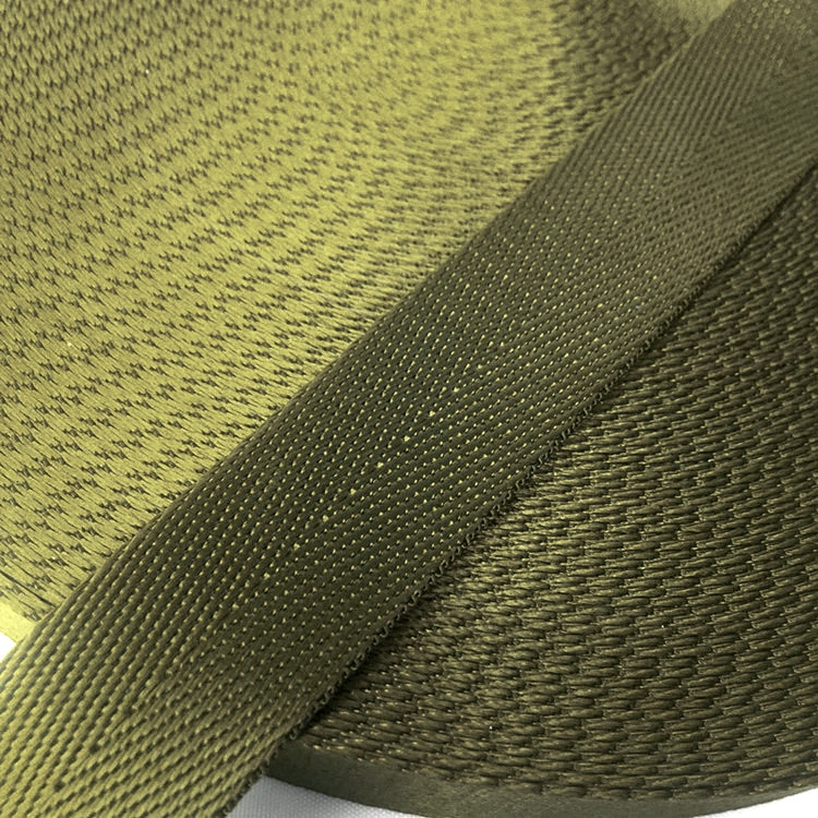 Sangle en Nylon de , 2 mètres, 1 "(25mm), sangle à chevrons, sac à dos, cerclage, sac à coudre, accessoires de ceinture