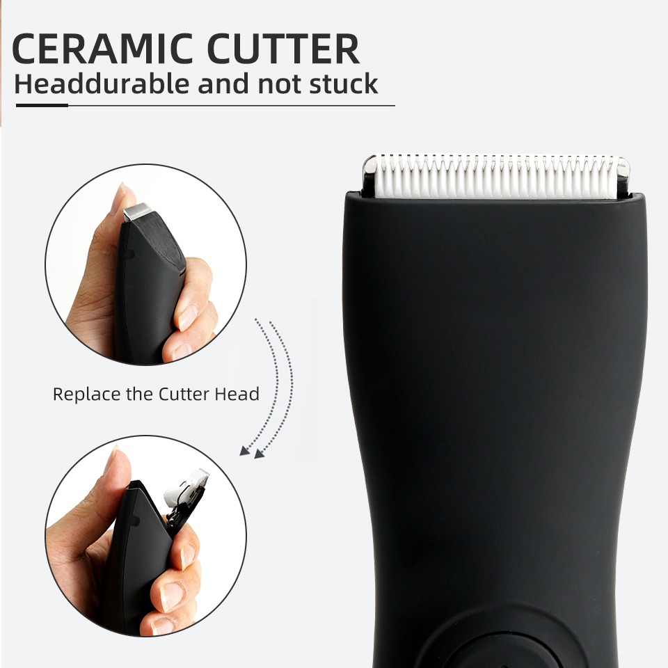Mens Body Hair Trimmer voor Mannen Ballen Vrouwen Lady Shaver Ontharing Bikini Trimmer Lies & Body Shaver Groomer Arm Baard Scheermes