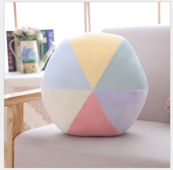 Mignon bonbons couronne nuage étoile lune arc-en-ciel oreiller rembourré doux coussin maison voiture décoration rose oreiller enfants d'anniversaire oreillers: 35x35x18 round