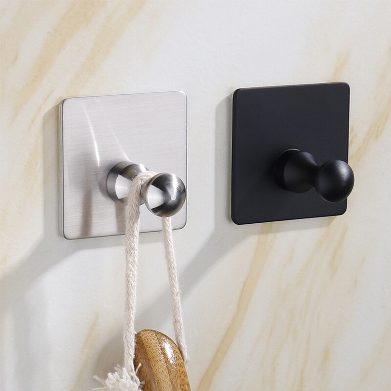 Multi-stijl badkamerhaak wandhaak handdoek hoed kledinghaak roestvrij staal kledinghaak roestvrije haak hanger voor keukengereedschap