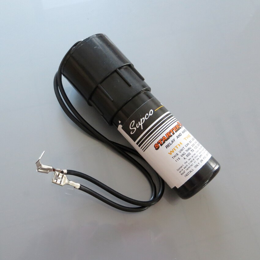 1PC X Motor Run capacitors Supco SPP5 Solid State HVAC Relay & Hard Start Capacitor Pow-R-Pak Boost HS600