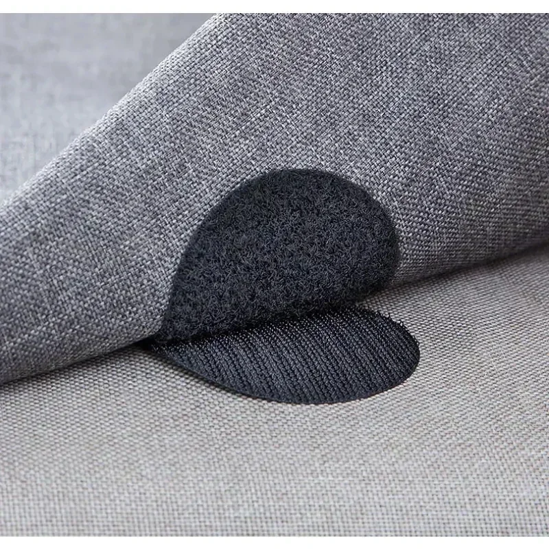 Almohadillas para alfombras de coche, adhesivo automático con velcrostep, almohadilla para salpicadero, costura, pegatinas fijas de doble cara, parche de fijación, alfombra para suelo, artes DIY