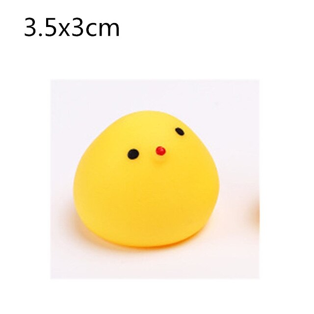 1 stk søde 4.5cm hundelegetøj pink skrigende gummigris kæledyrslegetøj knirke squeaker tygge hjemmepynt tyggelegetøj til hunde: C