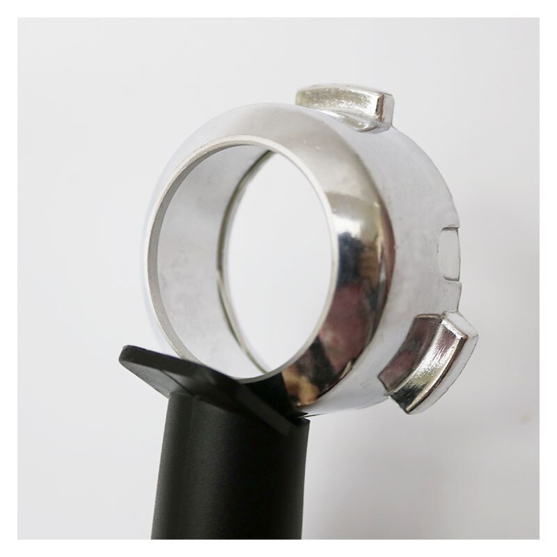 55mm rustfrie kaffemaskiner bunnløse holder portafilter håndtak tilbehør