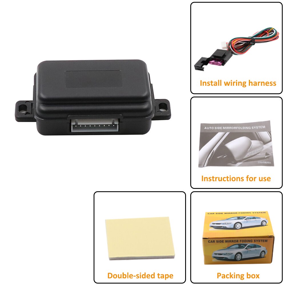 Car Intelligent Accessories Auto Fold/Unfold Car Side Rear View Mirror Folding System