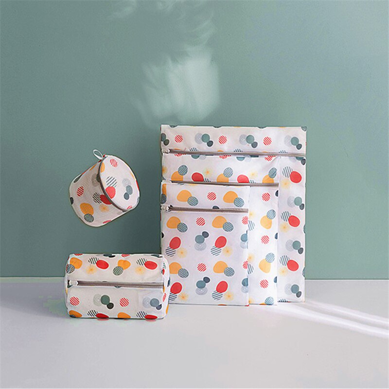 1 Set Mesh Wasmachine Waszak Met Meerdere Stijl Voor Wahing Kleding Opvouwbare Ondergoed Bra Sokken Wasgoed Wassen Tassen kit