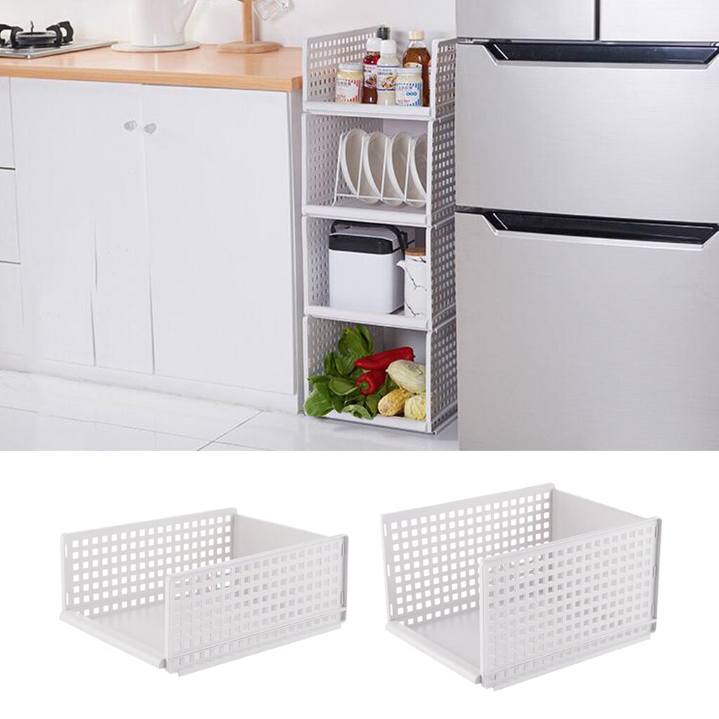 Multi Functional Storage Rack Layered Separator Wardrobe Interlayer Basket