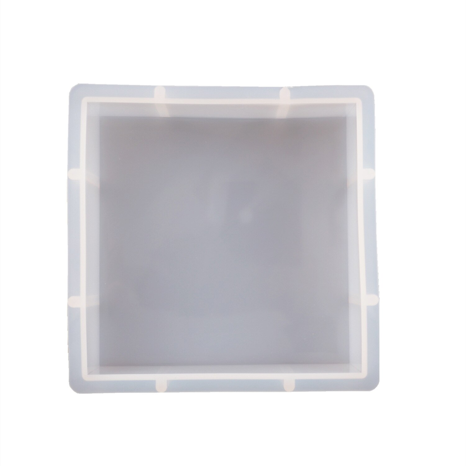 Geometry Large Cube Specimen Love Round Rectangle Mirror Silicone Mold DIY Crystal Epoxy Resin Mold: 01